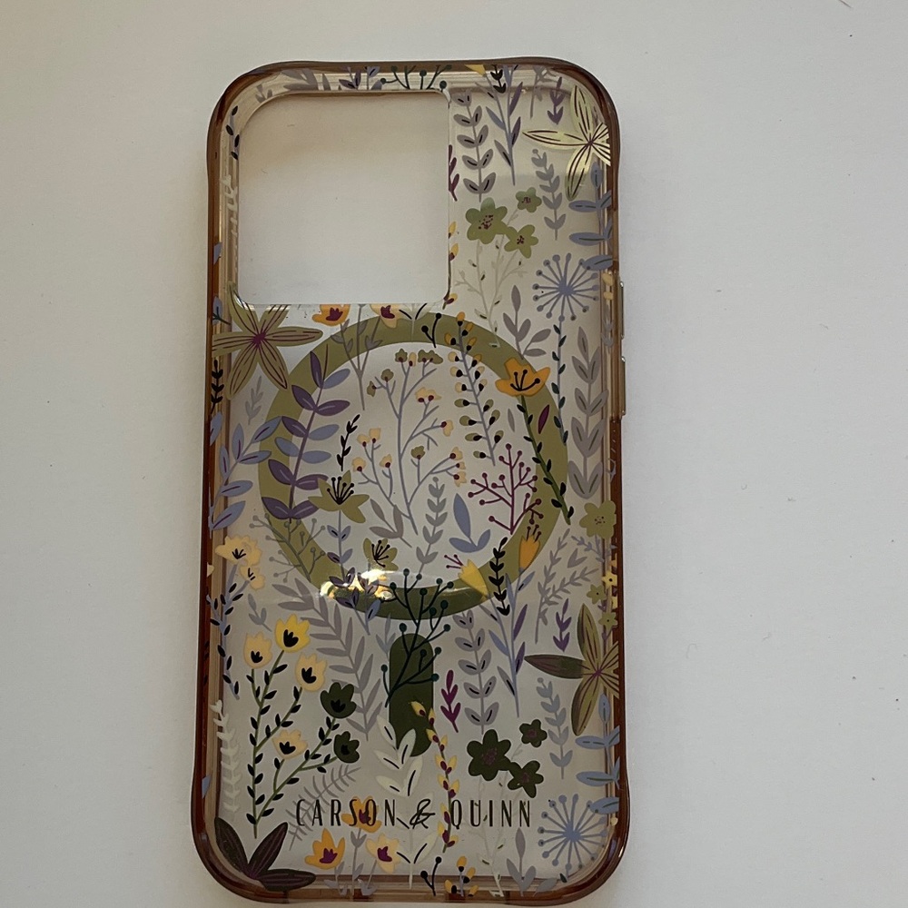 Floral Phone Case - Multicolor Design